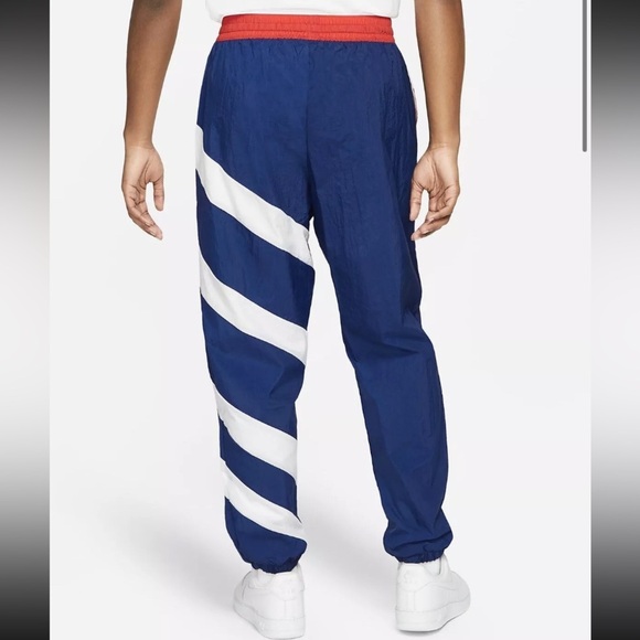 Nike Throwback Woven Basketball Track Pant Men's CK6625-492 4178 - Picture 3 of 16